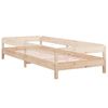 vidaXL Cama empilh&aacute;vel 90x190 cm madeira de pinho maci&ccedil;a
