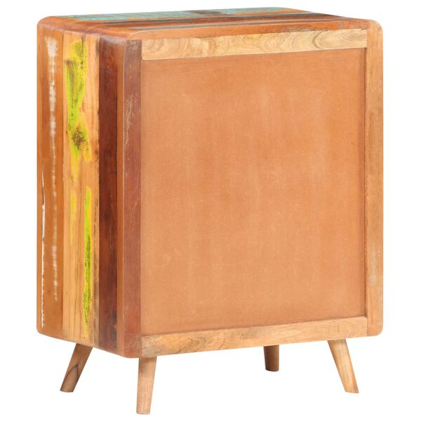 vidaXL Aparador 60x35x76 cm madeira recuperada maci&ccedil;a