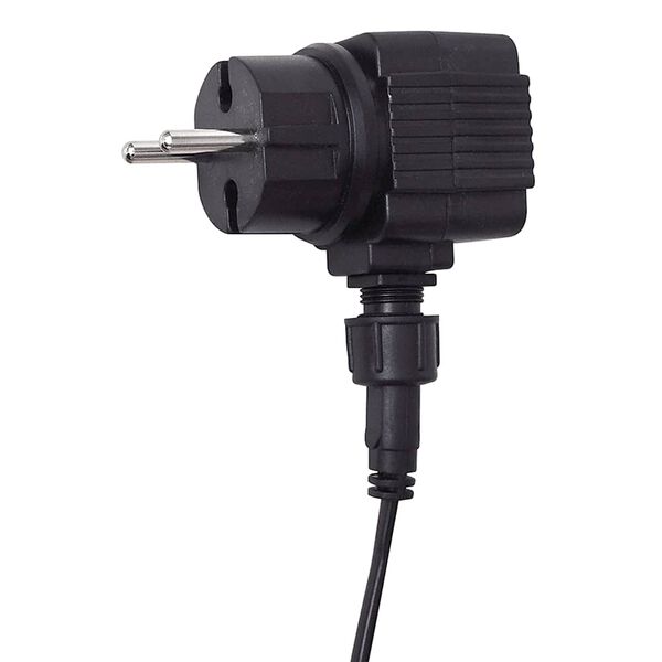 vidaXL Fonte para piscina retangular com LEDs 45 cm a&ccedil;o inoxid&aacute;vel