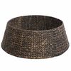 vidaXL Collar para &Aacute;rvore de Natal Redondo Preto Di&acirc;m. 60 x 22 cm