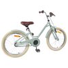 vidaXL Bicicleta Infantil 18 Polegadas para 5-7 anos Verde Claro