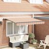 vidaXL Toldo Retr&aacute;til Multicolor 350 x 200 cm tecido