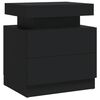 vidaXL Mesa de cabeceira 45x35x52 cm derivados madeira cinzento