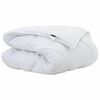 vidaXL Edredom de Inverno 220 x 135 x 5 cm Inverno Poli&eacute;ster Branco