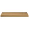 vidaXL Prateleira de Parede 2 pcs Castanho 50 x 23 x 4 cm