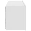 vidaXL M&oacute;vel de parede para TV com luzes LED 100x35x41 cm branco