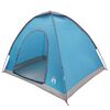 vidaXL Barraca de Camping com telhado Azul 190 x 140 x 105 cm