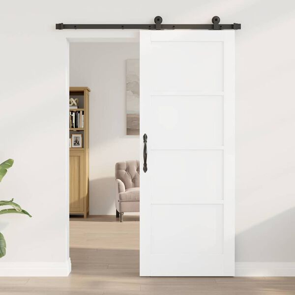 vidaXL Porta Deslizante ORKDAL Branco 78 x 202 cm