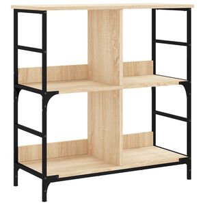 vidaXL Estante 78,5x33x82 cm derivados de madeira carvalho sonoma