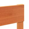 vidaXL Cama sem colch&atilde;o 90x190 cm madeira de pinho maci&ccedil;a castanho-mel