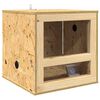 vidaXL Terr&aacute;rio Castanho 40 x 40 x 40 cm OSB