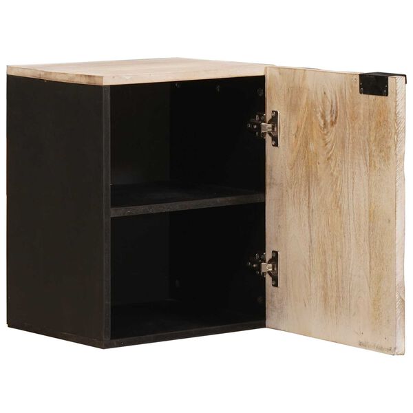 vidaXL Arm&aacute;rio de Banheiro Suspenso com porta Branco 38 x 33 x 48 cm