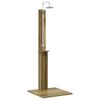 vidaXL Chuveiro Externo Natural 75 x 76 x 217 cm