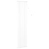 vidaXL Cortina Veneziana Manual Ajust&aacute;vel Branco 213 x 60 cm PVC