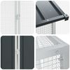 vidaXL Gaiola para P&aacute;ssaros Antracite 416,5 x 103 x 142 cm