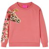 Sweatshirt para crian&ccedil;a rosa-velho 128