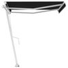 vidaXL Toldo autom&aacute;tico independente 350x250 cm antracite