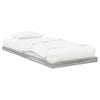 vidaXL Estrutura de cama de ch&atilde;o Sonoma 75 x 190 cm