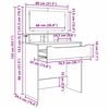 vidaXL Mesas de Maquiagem para Quarto com gaveta Carvalho Sonoma