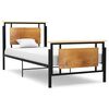 vidaXL Estrutura de cama 90x200 cm metal