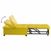 vidaXL Sof&aacute;-Cama Amarelo 194 x 67 x 82 cm Veludo