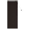 vidaXL Cortina Veneziana Marrom Escuro 60 x 160 cm 35 mm