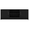 vidaXL M&oacute;vel de TV 102x30x37,5 cm derivados de madeira preto