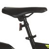 vidaXL Bicicleta de montanha 21 velocidades roda 26" 49 cm preto