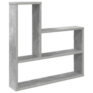 vidaXL Prateleira de Parede Cinzento Cimento 60 x 11 x 60 cm