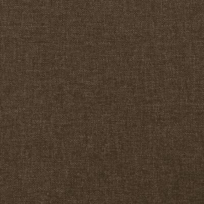 vidaXL Cama com molas/colchão 120x200 cm tecido castanho-escuro