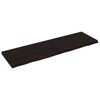 vidaXL Bancada p/ WC 200x60x(2-6)cm madeira tratada maci&ccedil;a castanho