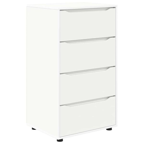 vidaXL Gabinetes de Armazenamento 2 pcs Branco 60 x 48 x 105 cm