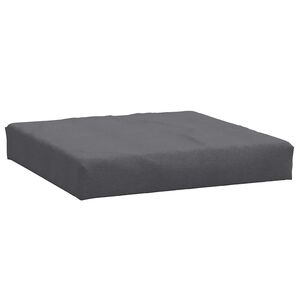 vidaXL Almofad&atilde;o p/ paletes 60x60x9,5 cm mesclado tecido antracite