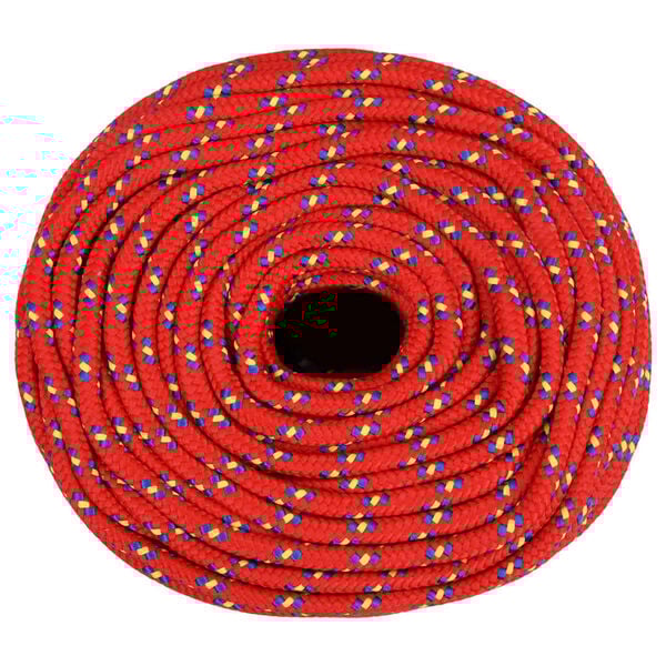 vidaXL Corda de barco 6 mm 250 m polipropileno vermelho