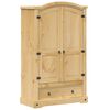 vidaXL Guarda-roupa "Corona" 101x52x170 cm Madeira maci&ccedil;a de pinho