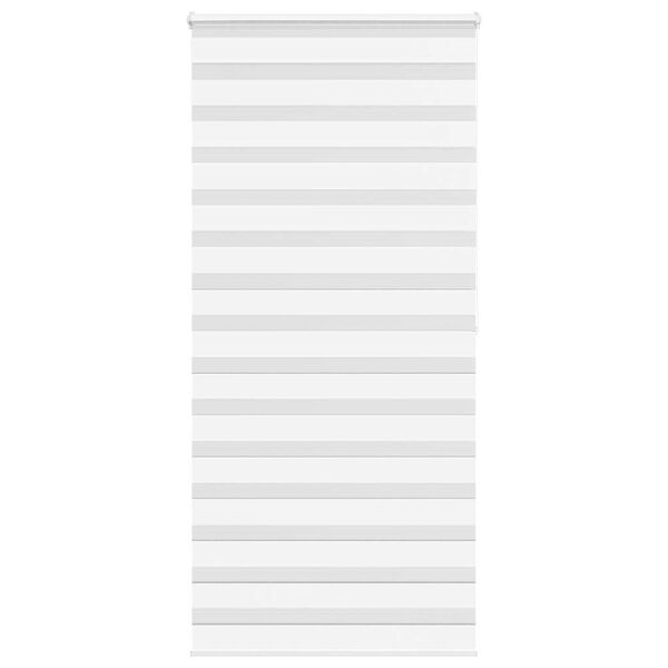 vidaXL Cortina de zebra 95x200 cm largura do tecido 90,9 cm poli&eacute;ster