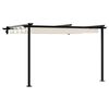 vidaXL Gazebo 300 x 300 x 200 cm Creme Poli&eacute;ster