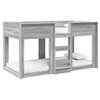 vidaXL Beliche para Crian&ccedil;as Cinza Sonoma 90 x 190 cm
