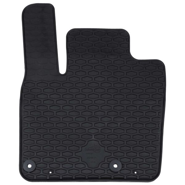 vidaXL Tapete de carro 4 pcs Preto compat&iacute;vel com Nissan QASHQAI TPE