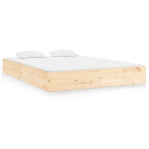 vidaXL Estrutura de cama super king 180x200 cm madeira maciça