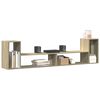 vidaXL M&oacute;veis TV 2 pcs 100x30x50 cm derivados madeira carvalho sonoma