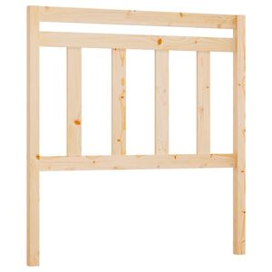 vidaXL Cabeceira de cama 81x4x100 cm pinho maci&ccedil;o