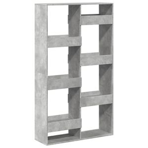 vidaXL Estante 100x33x175 cm derivados de madeira cinzento cimento
