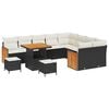 vidaXL Conjunto de Sof&aacute; de Jardim 12 unid. 12-N&uacute;mero de lugares