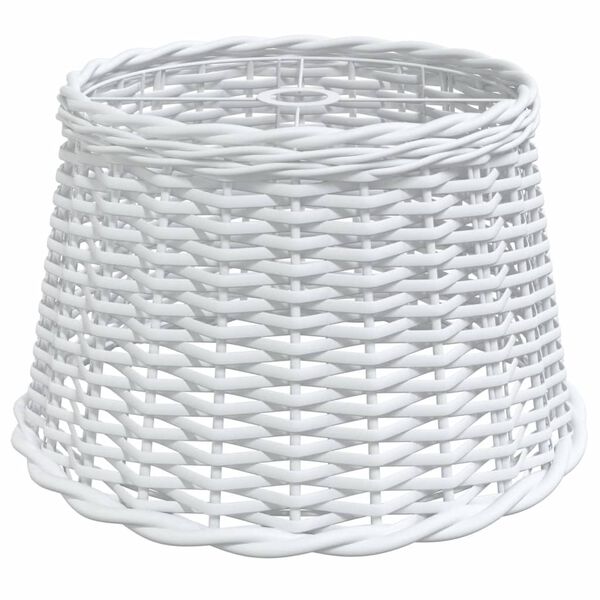 vidaXL Abajur de teto &Oslash;45x28 cm vime branco