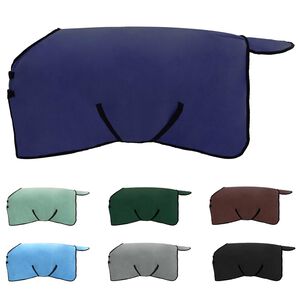 vidaXL Cobertor de Cavalo Azul Marinho Poli&eacute;ster