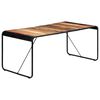 vidaXL Mesa de jantar 180x90x76 cm madeira recuperada maciça