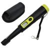 vidaXL Detetor de identifica&ccedil;&atilde;o de metais com visor LCD preto/amarelo