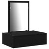 vidaXL Mesa de vestir Preto 60 x 40 x 70 cm Derivados de Madeira