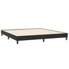 vidaXL Cama com molas colch&otilde;es 200x210 cm veludo preto